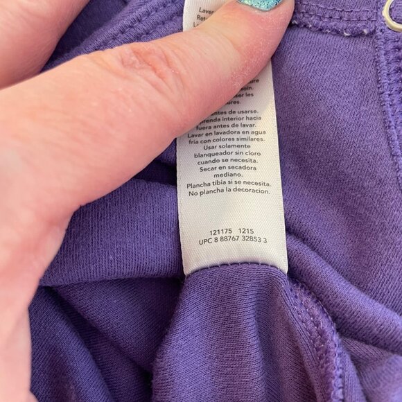 Carters Baby One Piece 3M Purple Hashtag NeedANap Short Sleeve Bodysuit Cotton - Picture 5 of 6